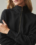 Women's Moto Full Zip - Black